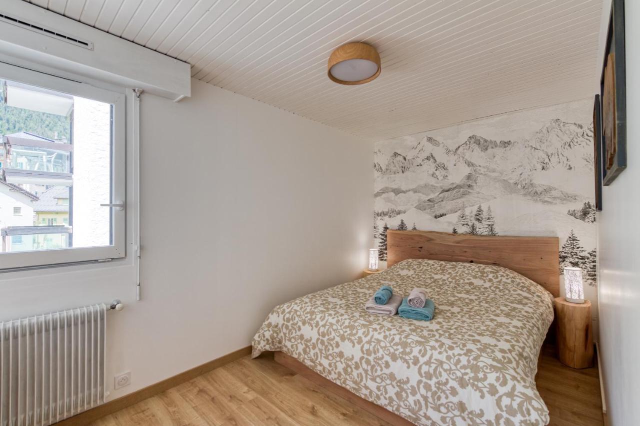 Le Petit Balcon Avec Vue Sur Le Mont-Blanc 2 Etoiles Apartment Chamonix Exterior foto